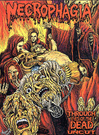 DVD (Musik) - Necrophagia - Through The Eyes Of The Dead: Uncut DVD [DVD]
